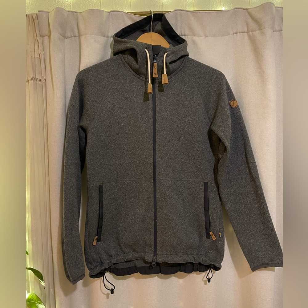 Fjallraven Ovik Fleece Hooded Jacket Small
